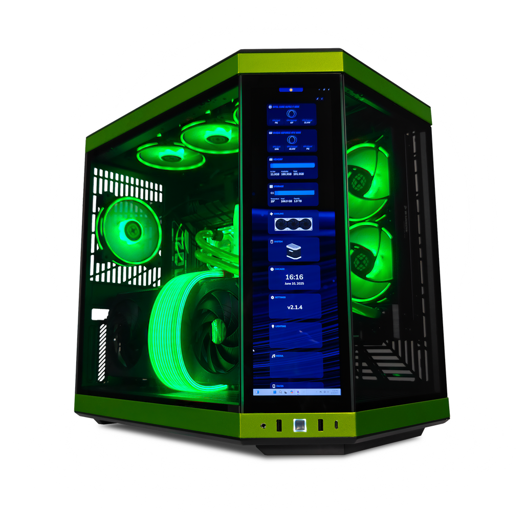 Y70 Mean Green Epic Black Label Gaming Desktop