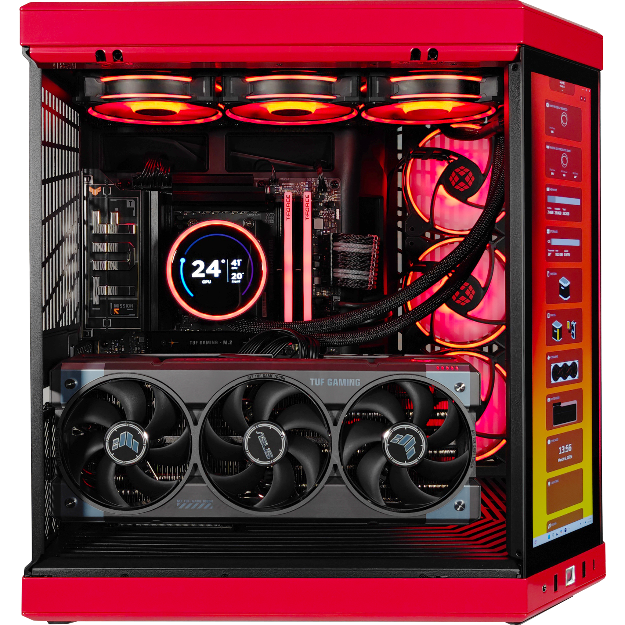 Y70 Red Eye Ultimate X3D Ready to Ship Gaming PC
