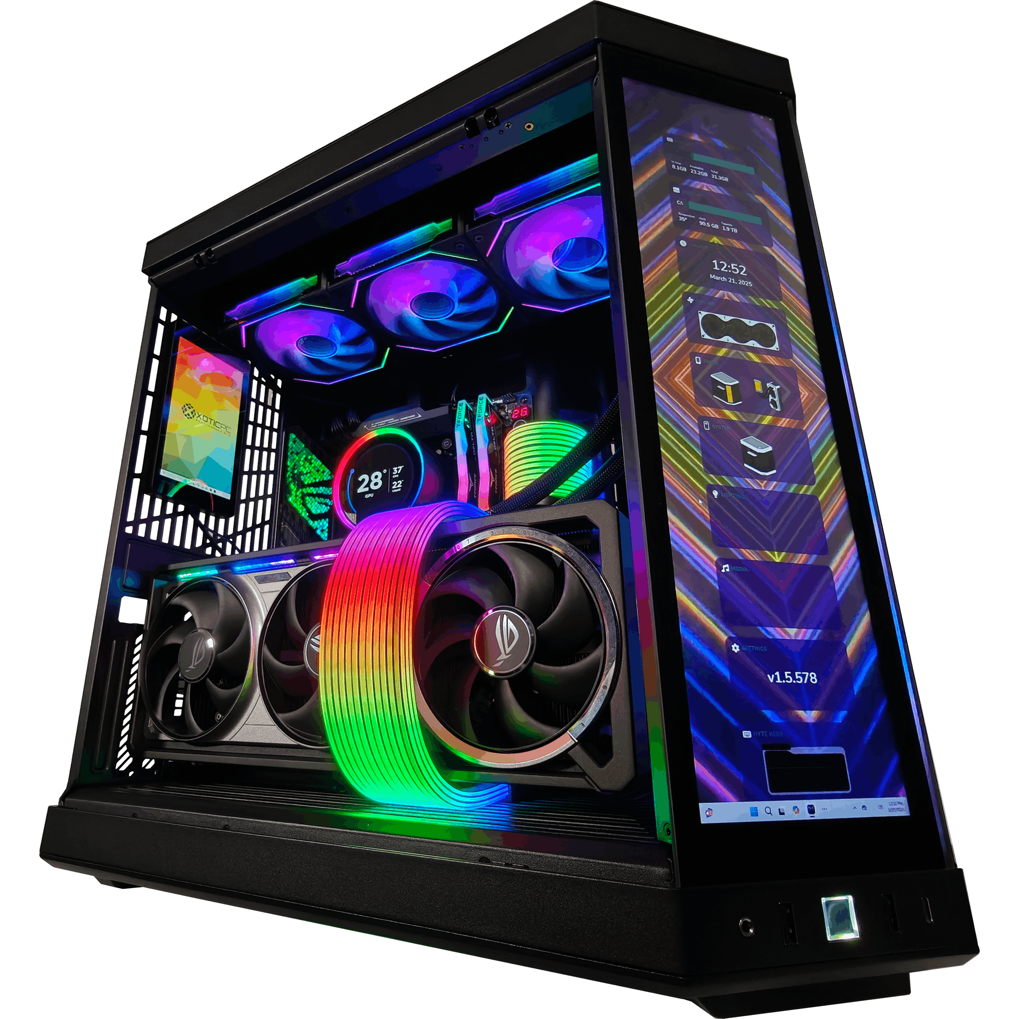 GX13 HYTE Custom Built Gaming Desktop PC