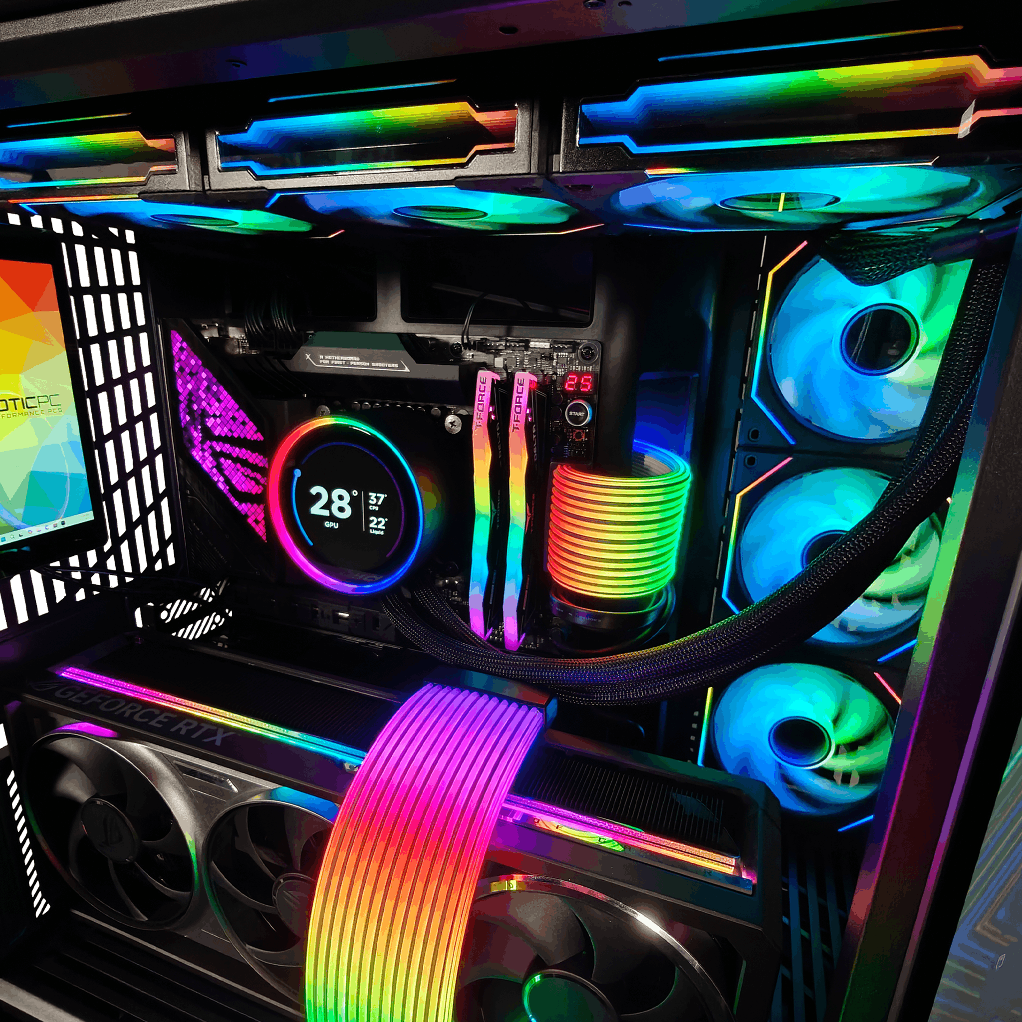 GX13 HYTE Custom Built Gaming Desktop PC