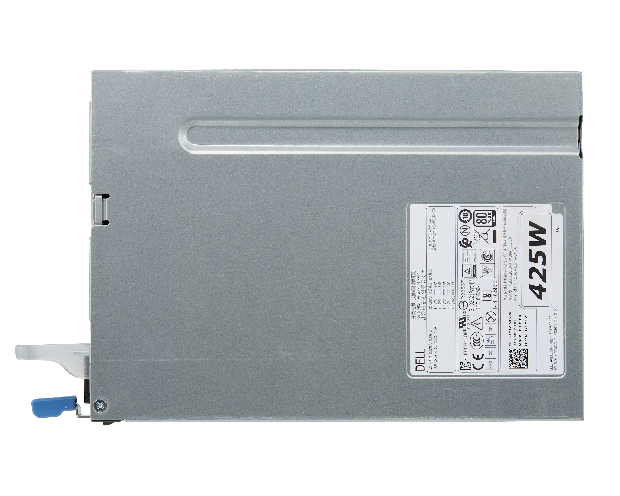 Dell 425W 80 Plus Gold Power Supply