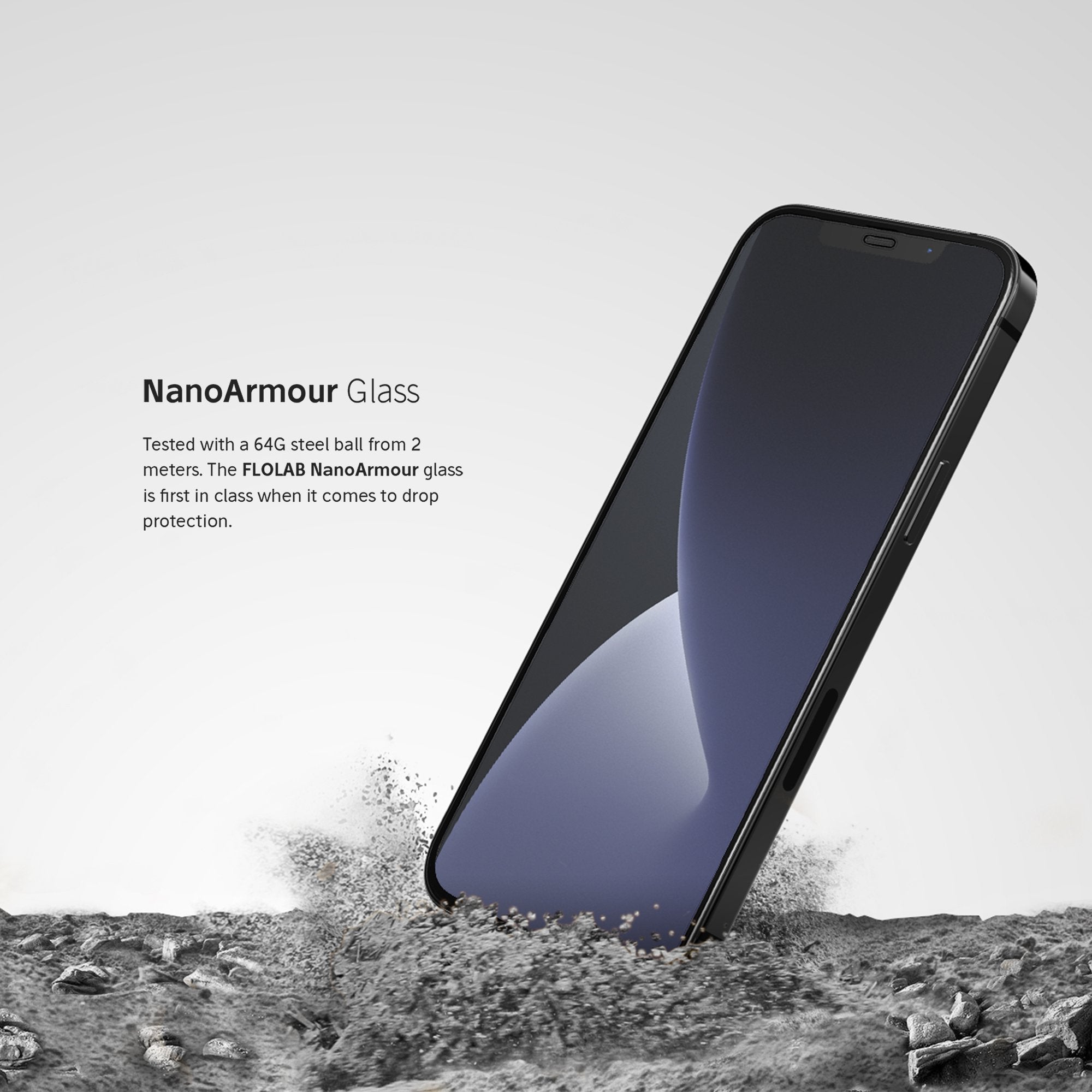 NanoArmour Matte for iPhone 12 Anti-Glare Screen Protector