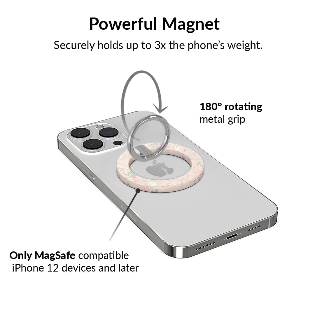 Bunnies & Bows MagSafe Grip Ring