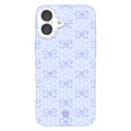 Lovely Blue Bows iPhone Case