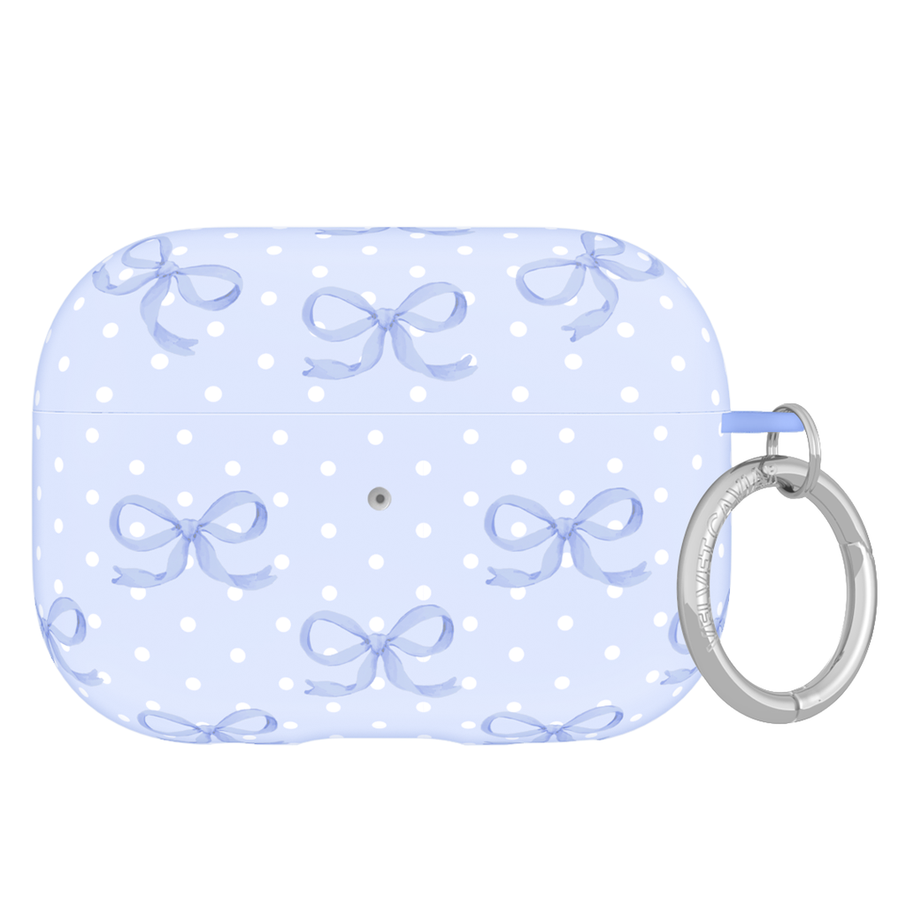 Lovely Blue Bows AirPod Case