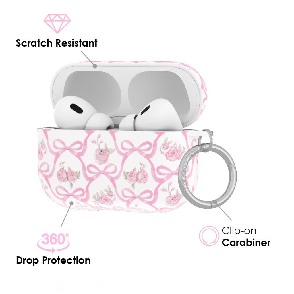 Lovely Pink Bows AirPod Case
