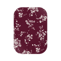 French Burgundy Floral MagSafe Battery Power Pack