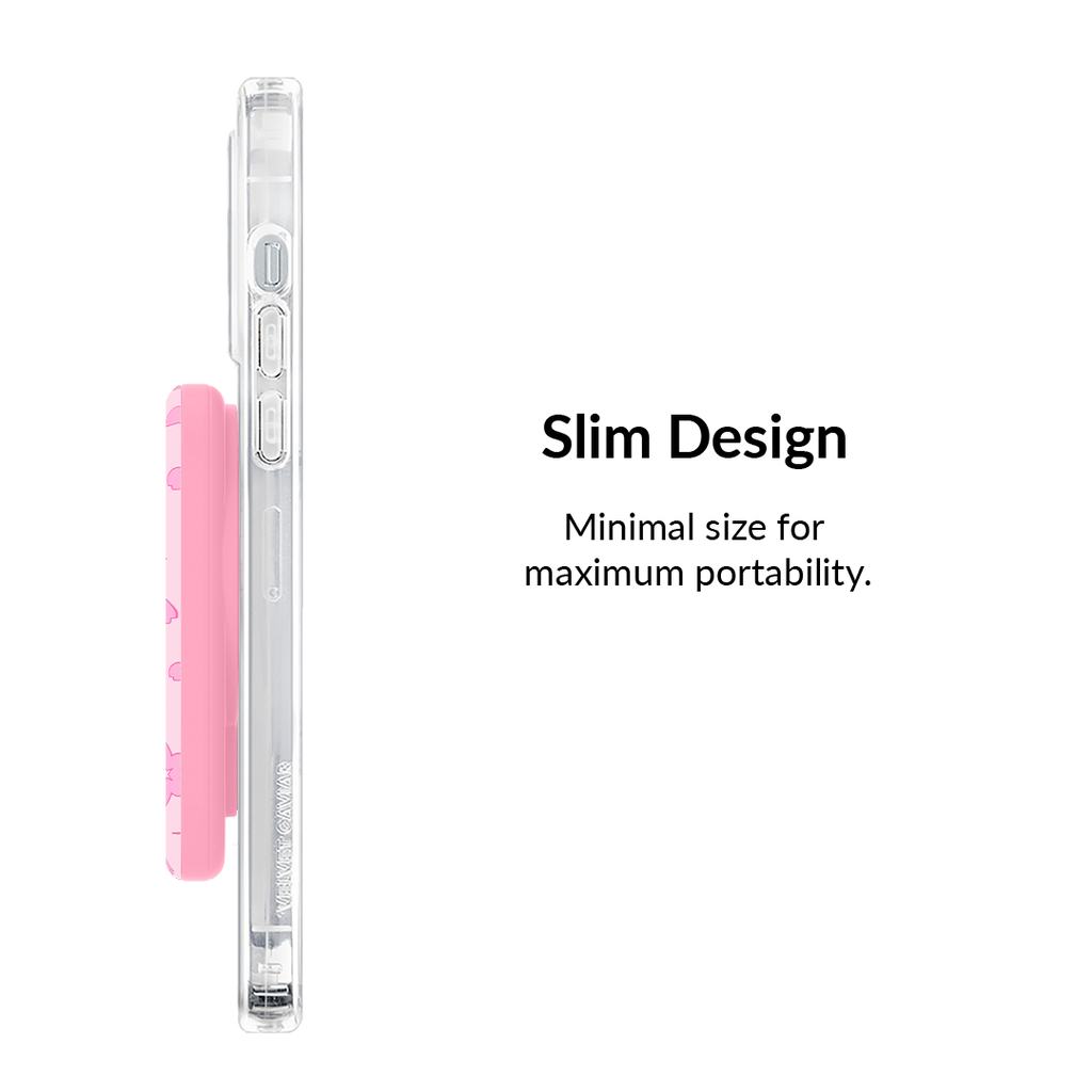 Pink Cherry Blossom MagSafe Battery Power Pack