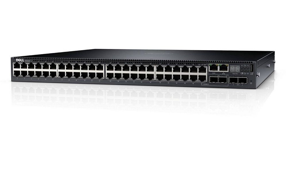 Dell Networking N3048 48 Port 1GB RJ45 & 2 Port 10G SFP+ Switch
