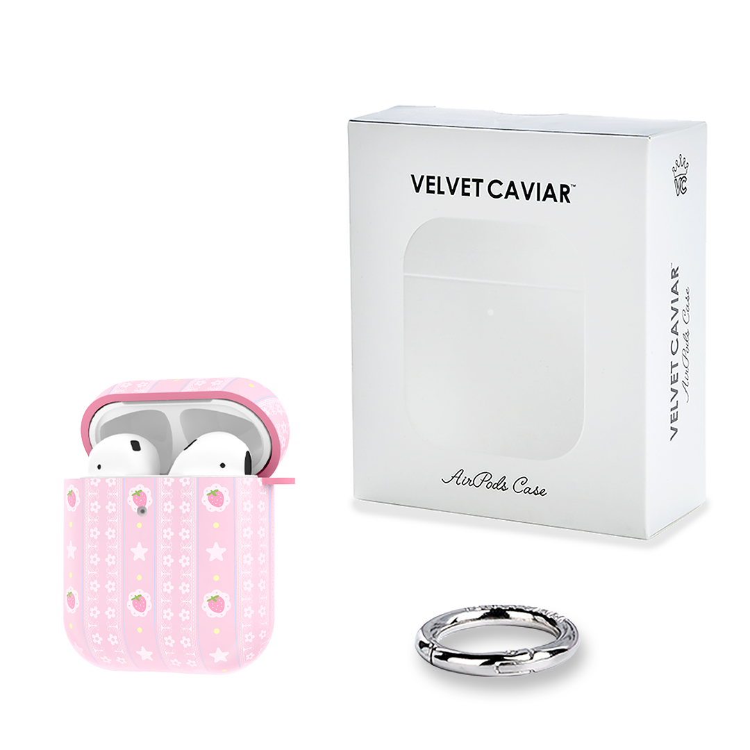 Strawberry Macaron AirPod Case