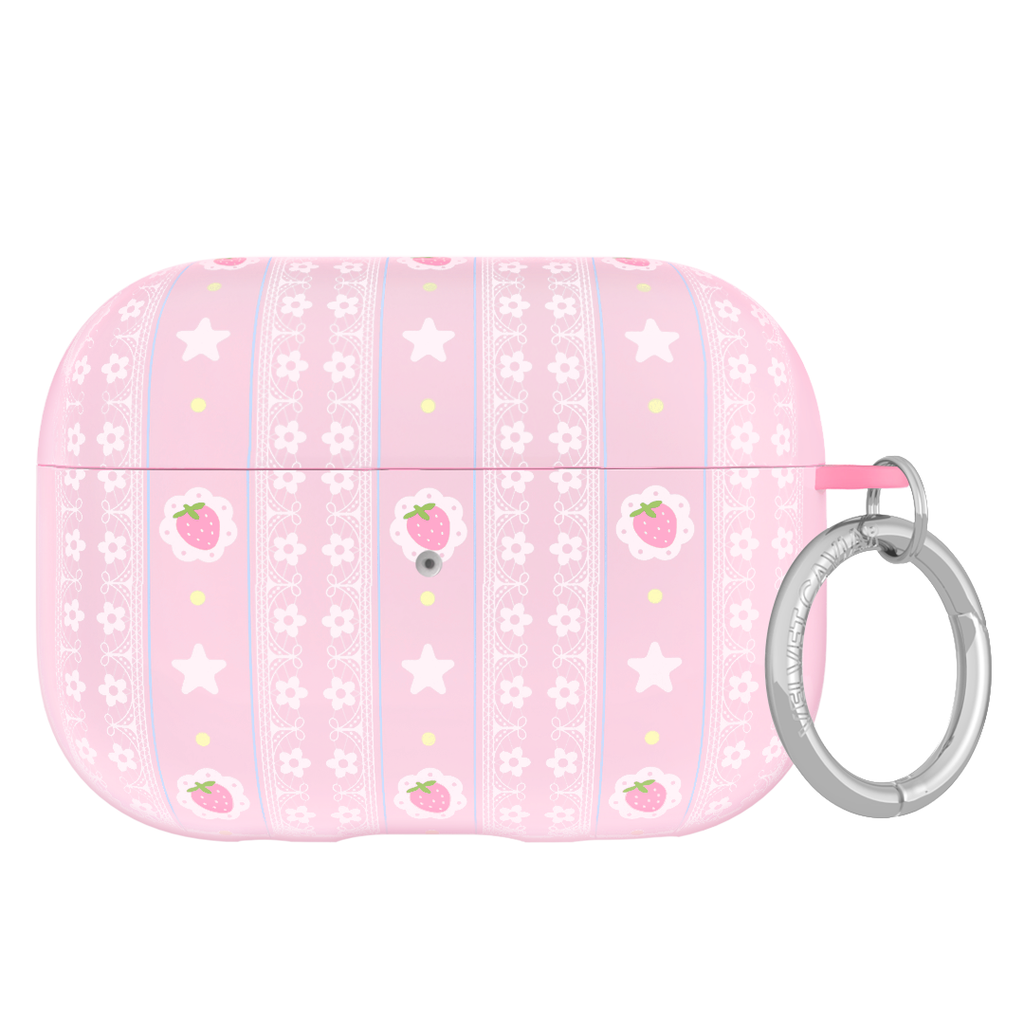 Strawberry Macaron AirPod Case