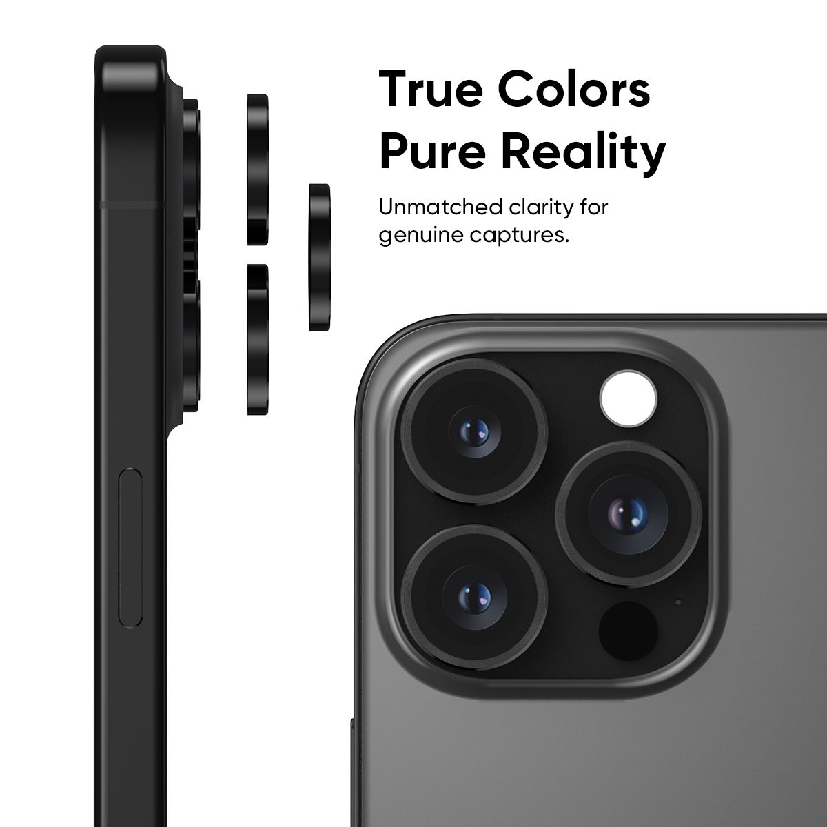 NanoArmour Camera Protector Anti Reflective – iPhone 16 Pro / Pro Max (4 Pro Colors)