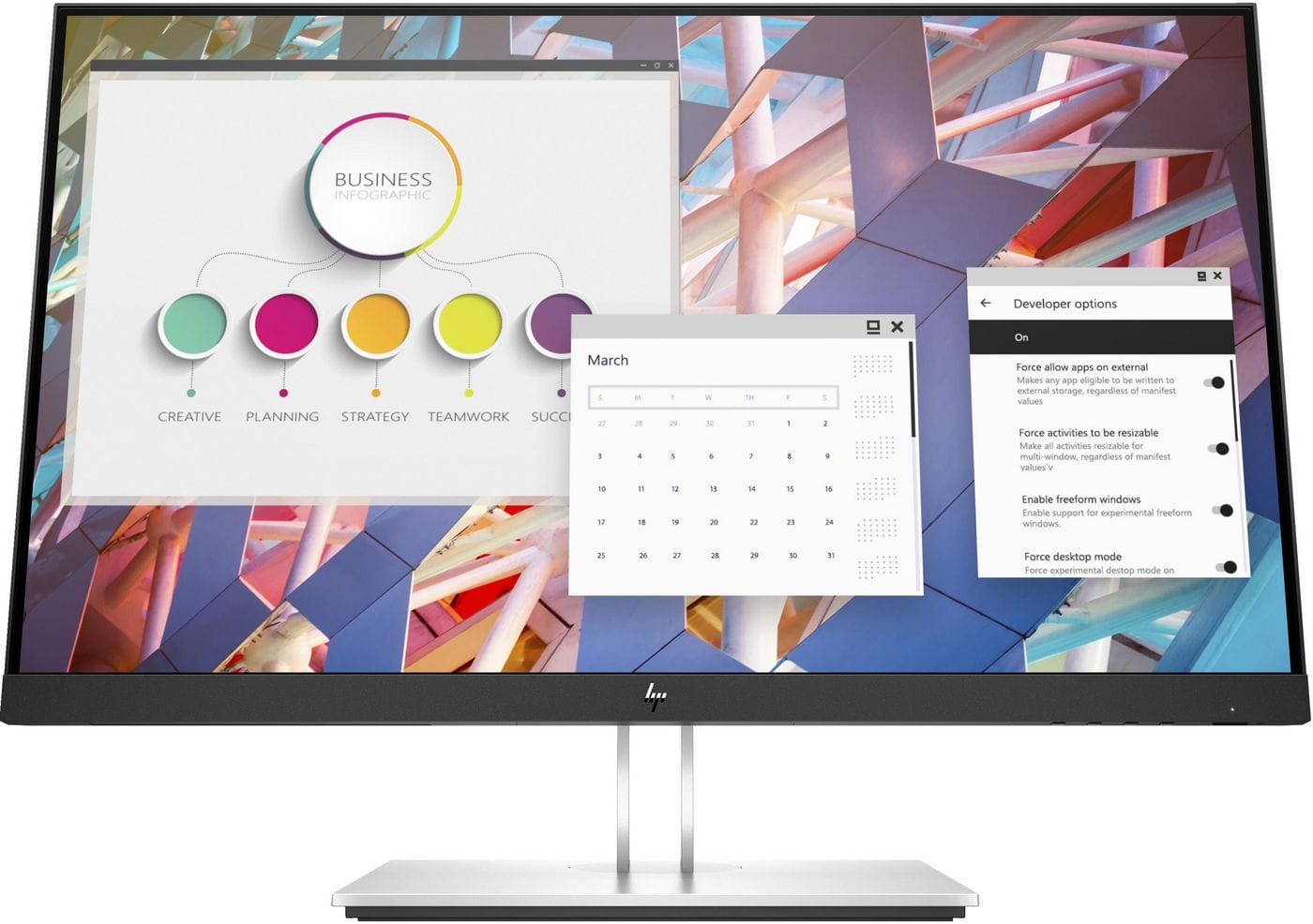 HP E24 G4, LED 23.8" FHD, HDMI (A)
