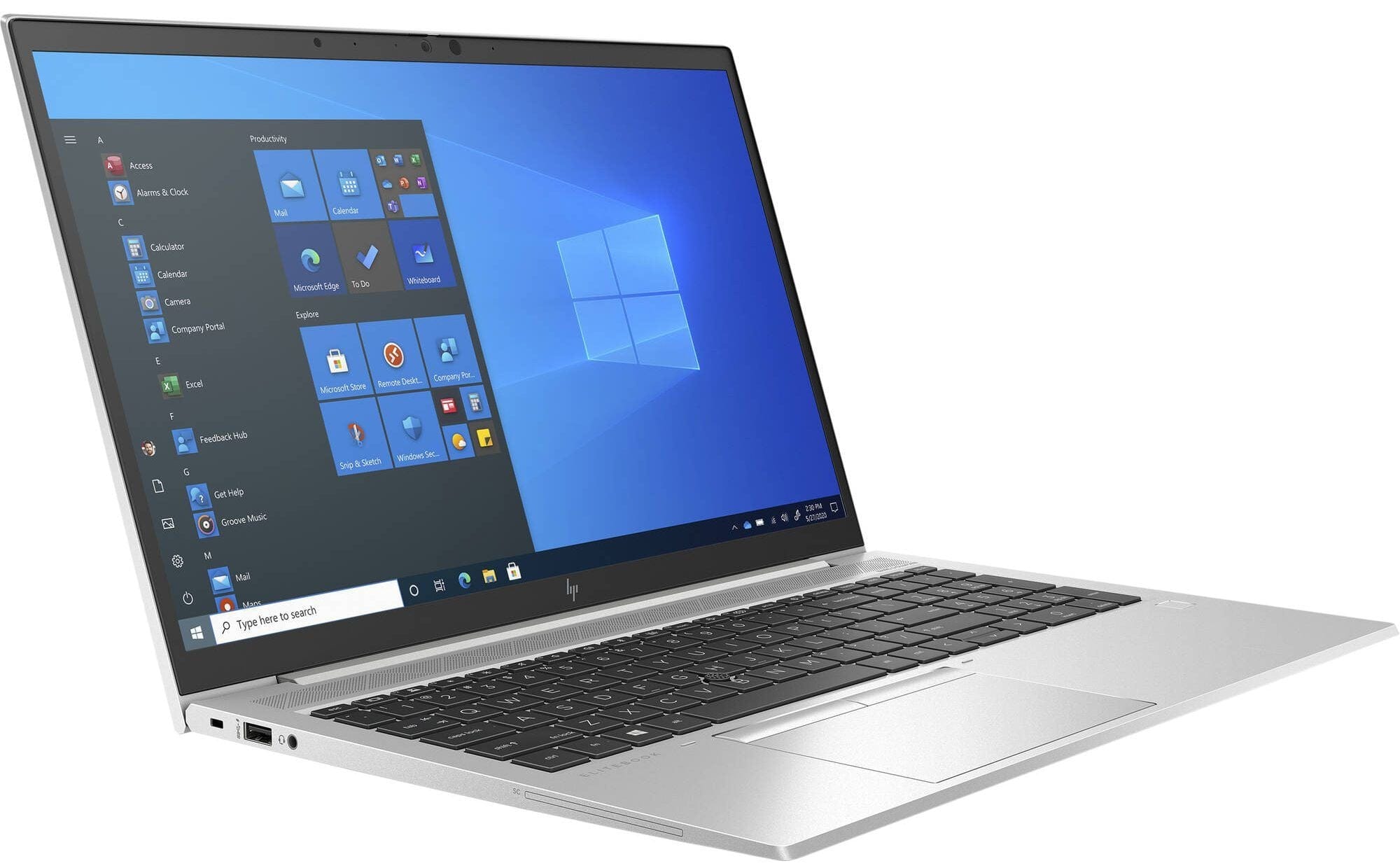 HP EliteBook 855 G8 15,6", R5-5650U, 512 GB SSD, 16 GB, Win 11 Pro (B)