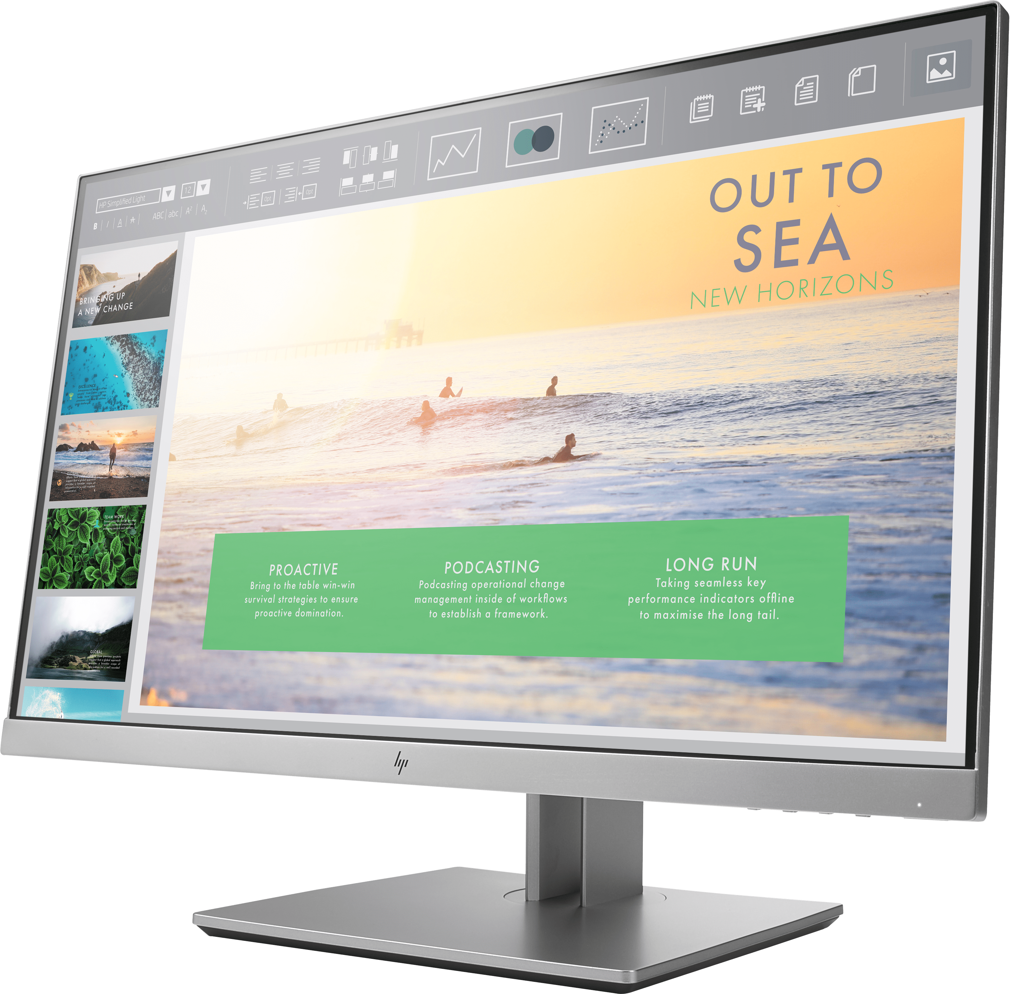 HP EliteDisplay E233 23" FHD IPS LED, VGA, HDMI, DISPLAYPORT, 1FH46AT (A)