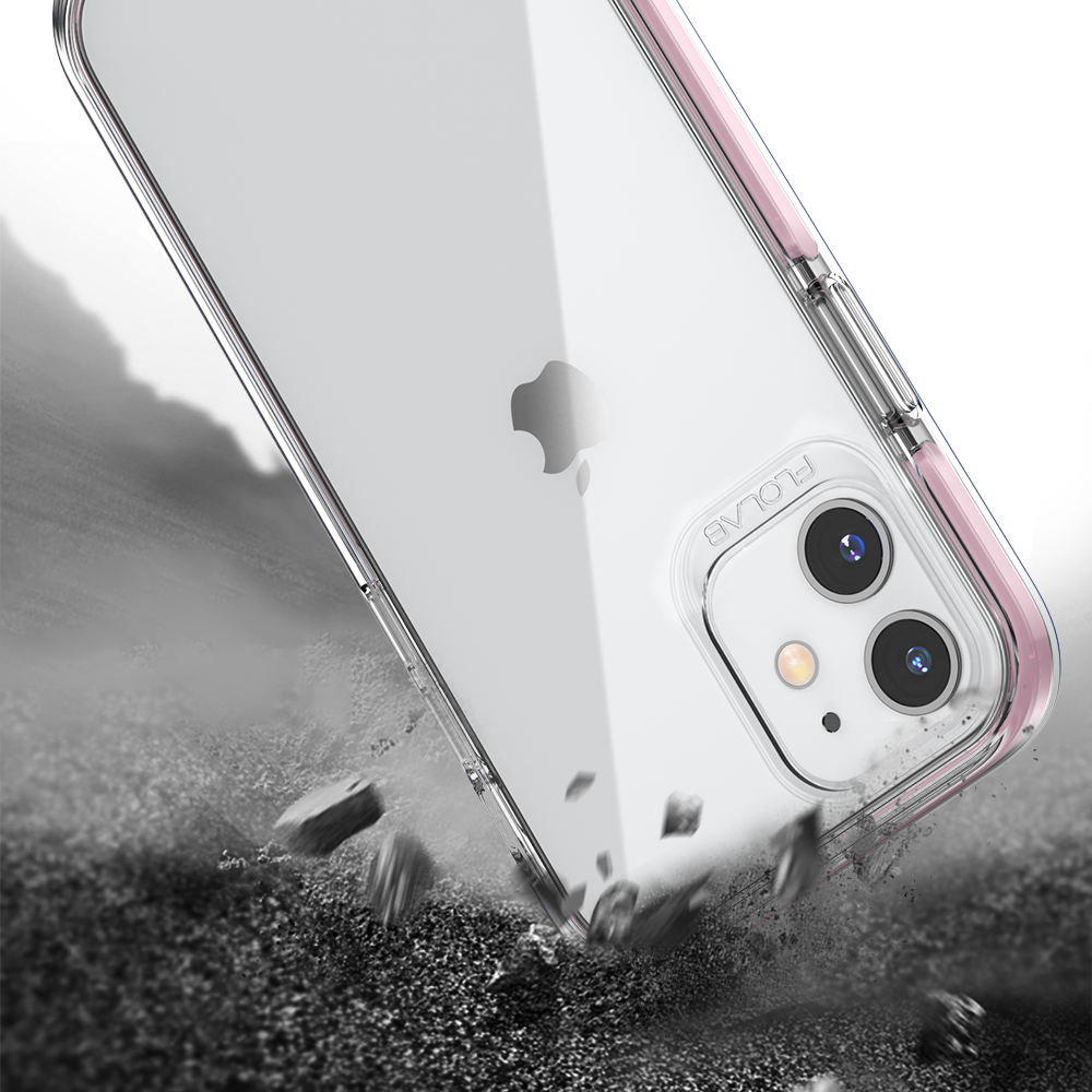 Pink for iPhone 12 mini Cases TAFFYCA Series
