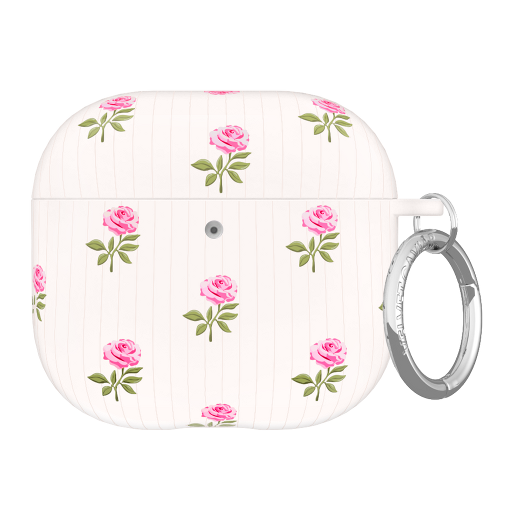 Pink Peony Floral AirPod Case