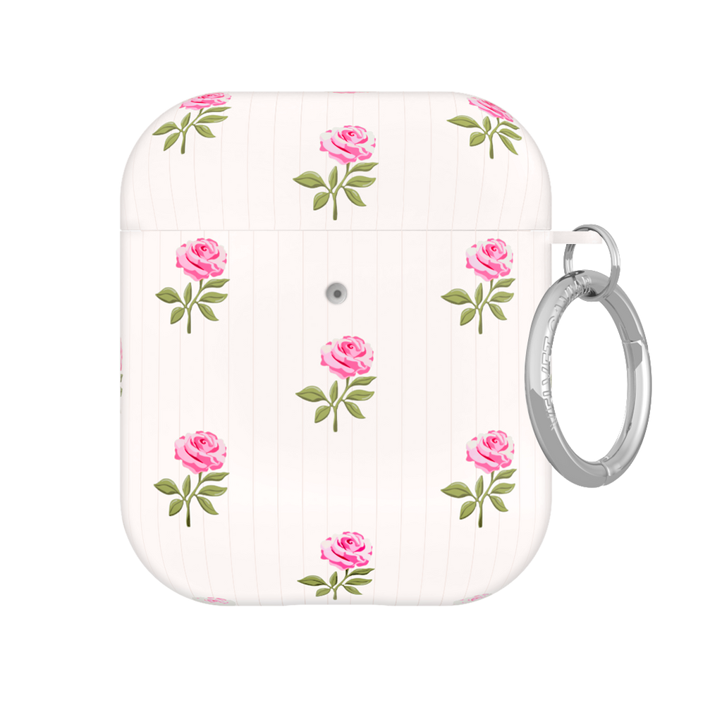 Pink Peony Floral AirPod Case