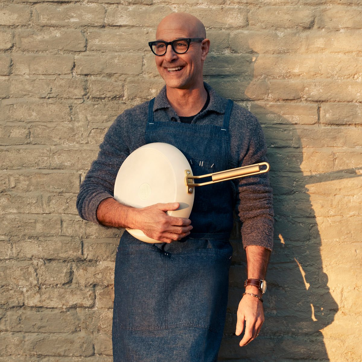 Stanley Tucci™ Ceramic Nonstick 6-Piece Cookware Set | Carrara White - Image 2