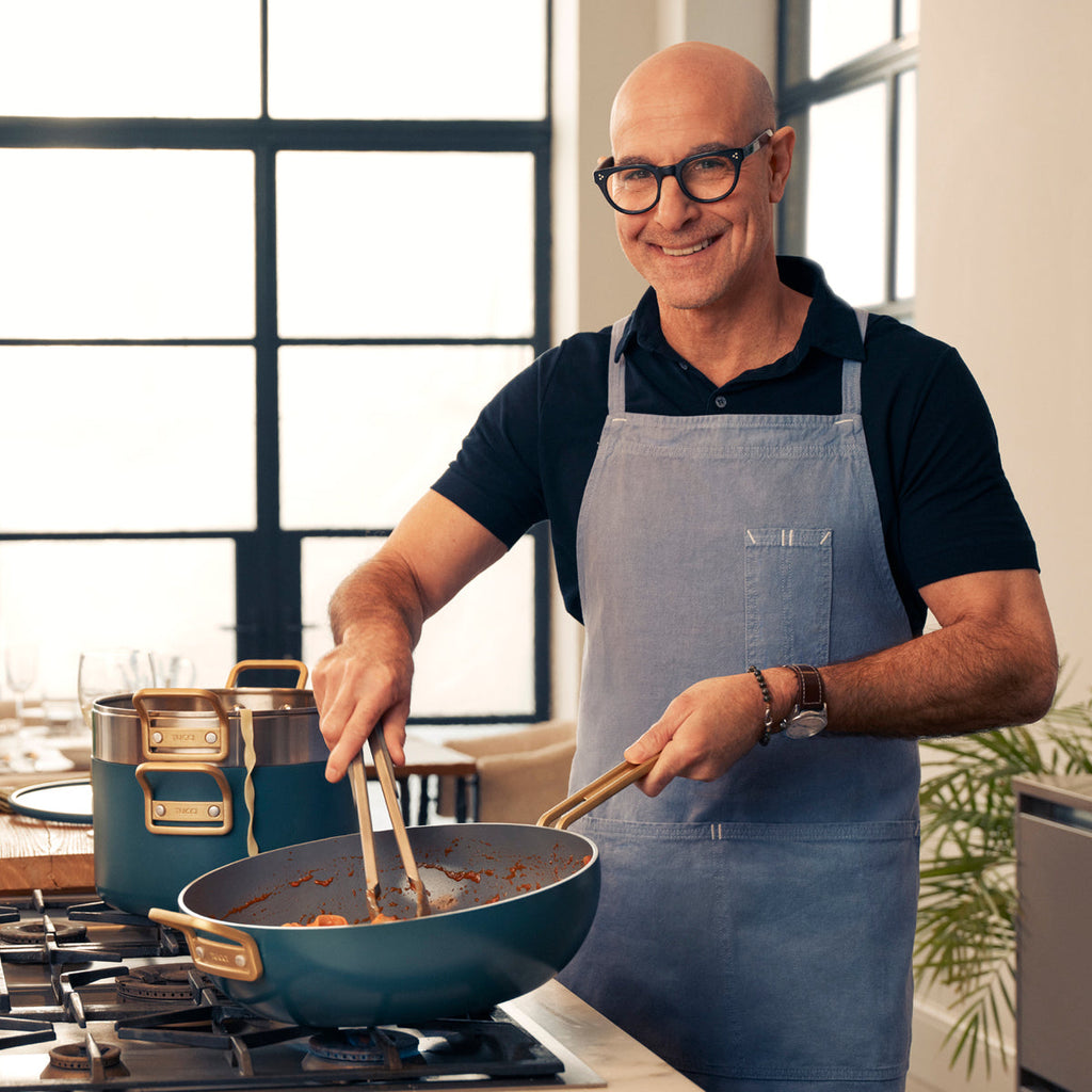 Stanley Tucci™ Ceramic Nonstick 6.5-Quart Essential Stanley Pan | Venetian Teal - Image 2