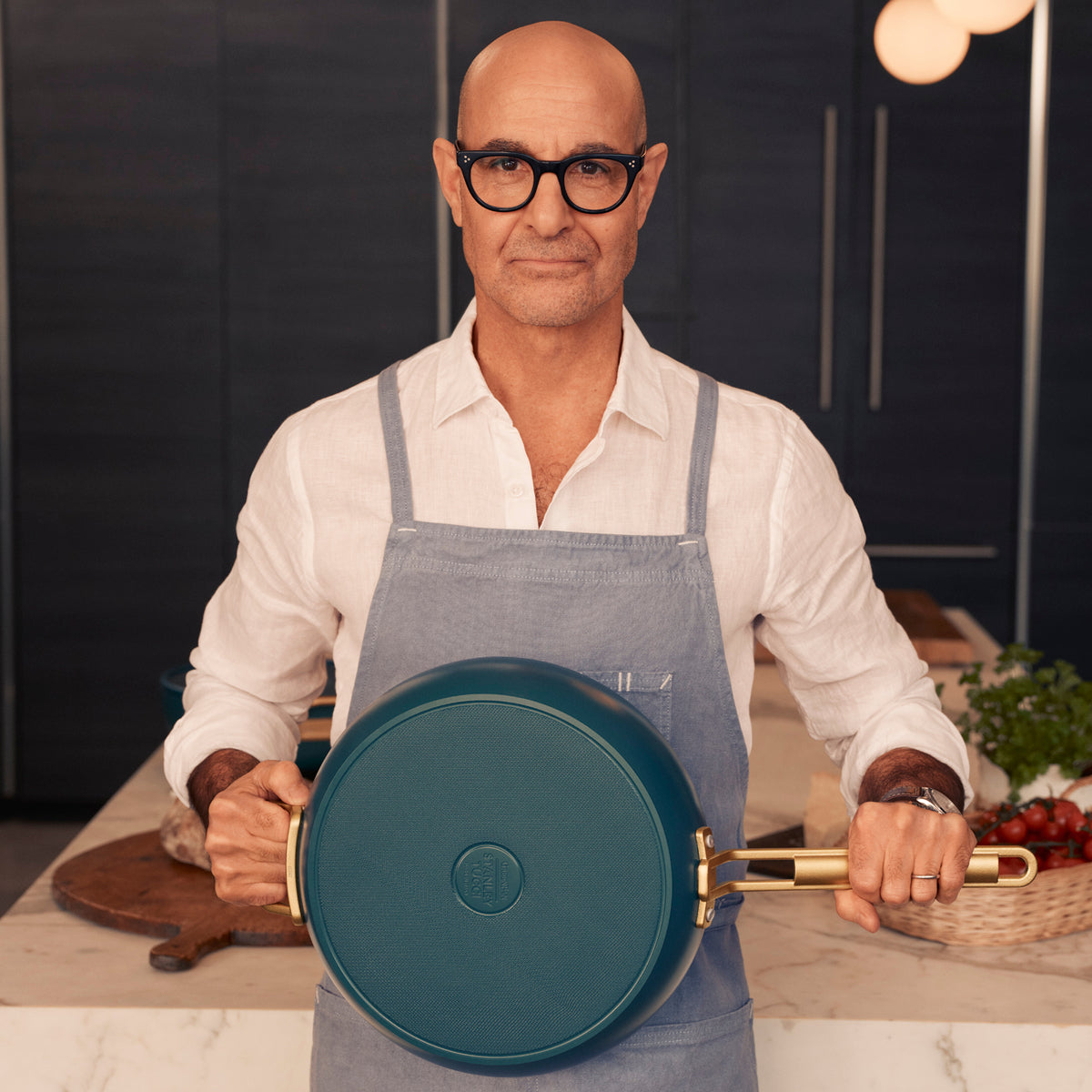 Stanley Tucci™ Ceramic Nonstick 8" Frypan | Venetian Teal - Image 2