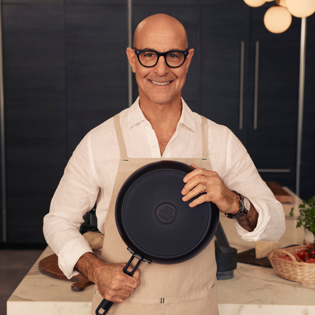 Stanley Tucci™ Ceramic Nonstick 11-Piece Cookware Set | Milano Black - Image 2