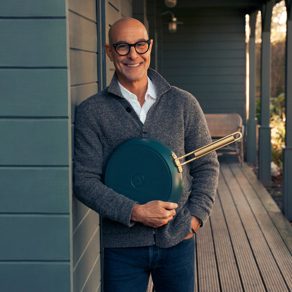 Stanley Tucci™ Ceramic Nonstick 4-Piece Chef Set | Venetian Teal - Image 2
