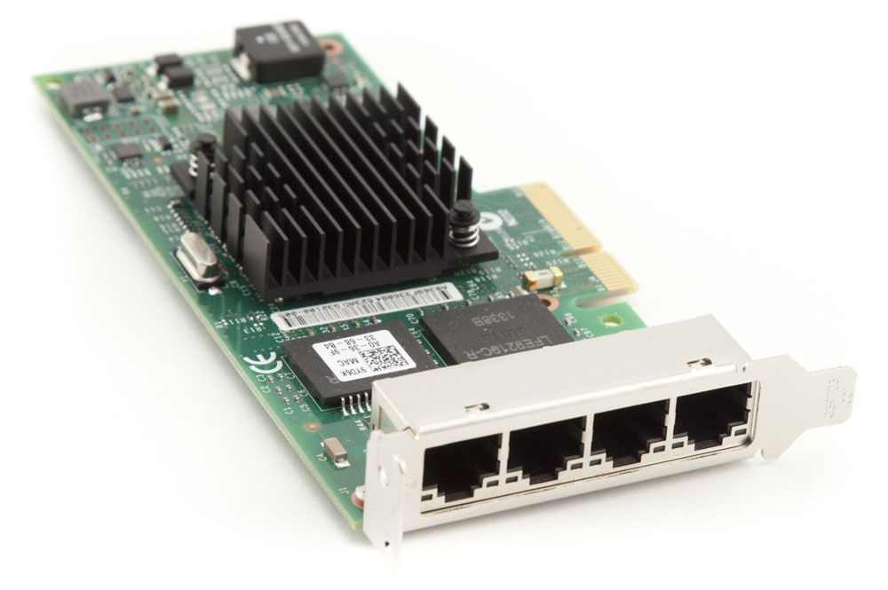 Dell Intel I350-T4 Quad Port 1GB RJ45 Low Profile