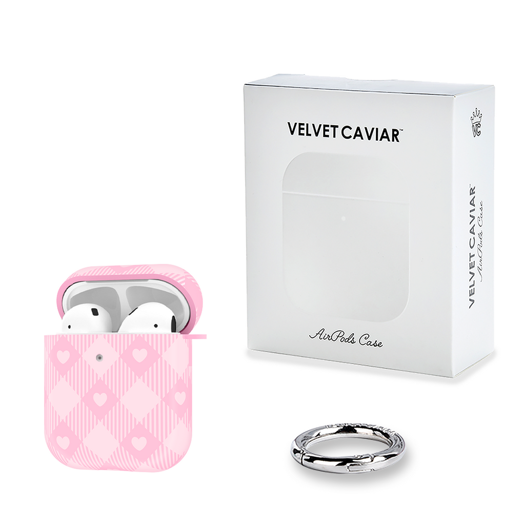 Dolly Pink Gingham AirPod Case