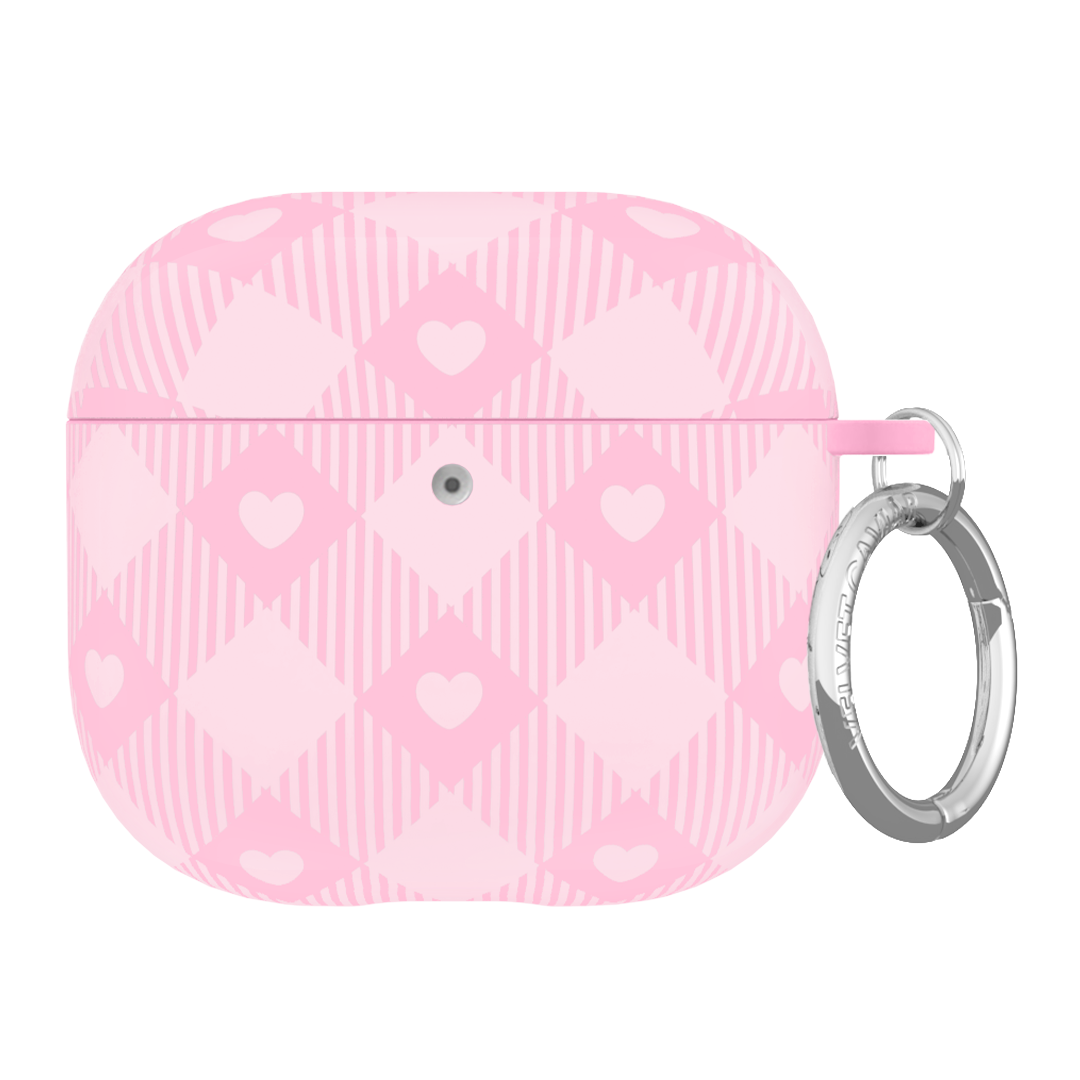 Dolly Pink Gingham AirPod Case