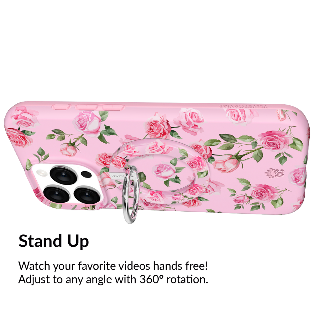 Baby Pink Roses MagSafe Grip Ring