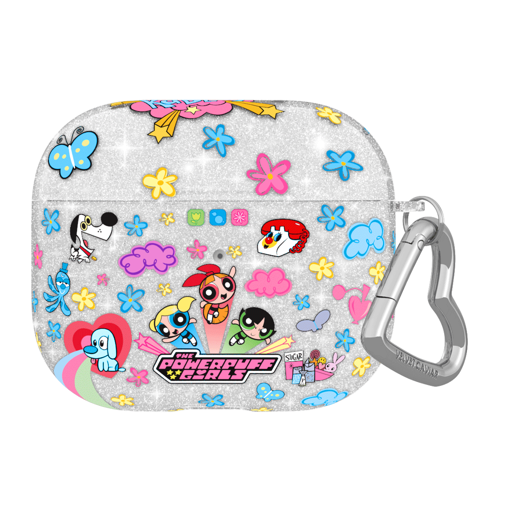 The Powerpuff Girls Girl Power Glitter AirPod Case