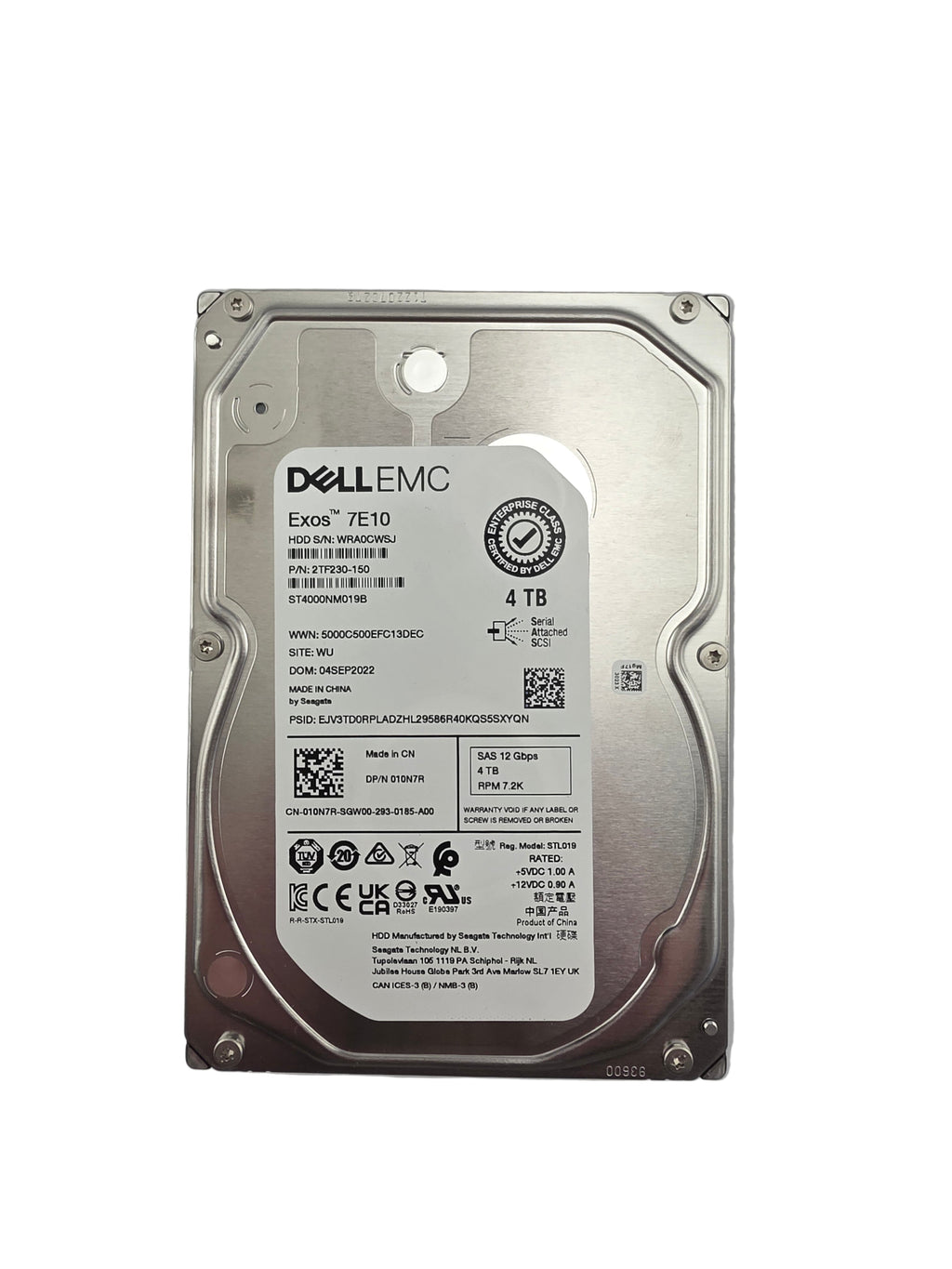 Dell SAS 3.5" 4TB NL 7.2K 12GBPS