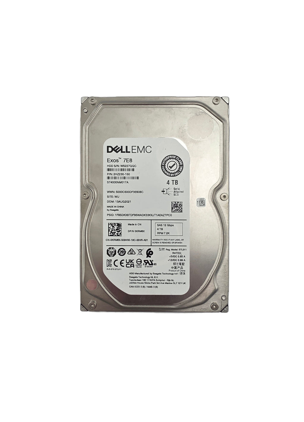 Dell SAS 3.5" 4TB NL 7.2K 12GBPS