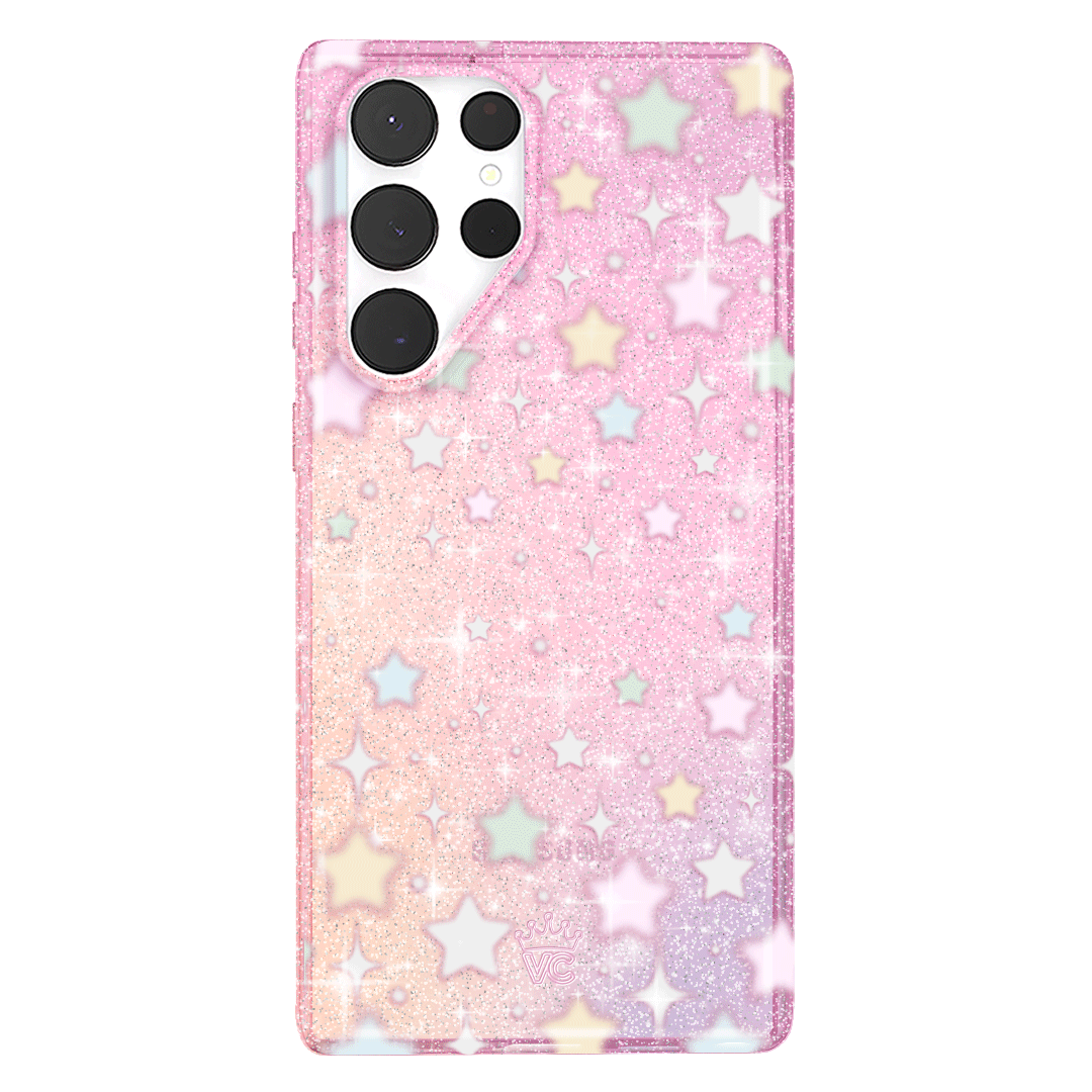 Falling Star Glitter Samsung Case