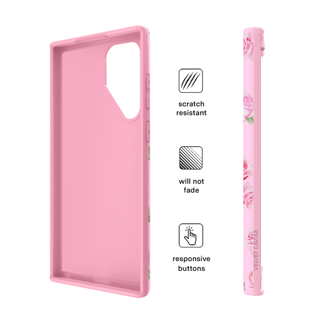 Baby Pink Roses Samsung Case