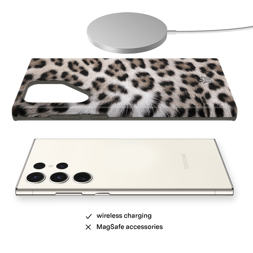 Arctic Leopard Samsung Case