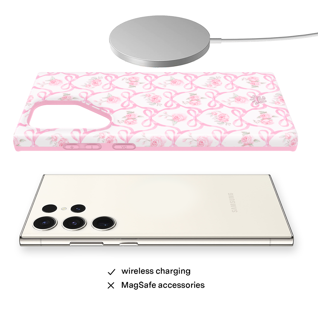 Lovely Pink Bows Samsung Case