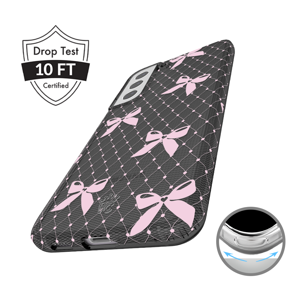 Lacy Pink Bows Samsung Case