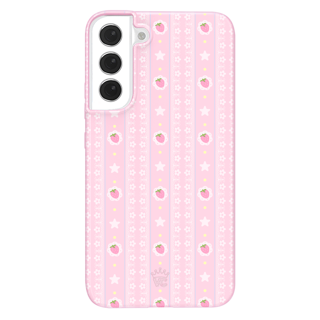 Strawberry Macaron Samsung Case