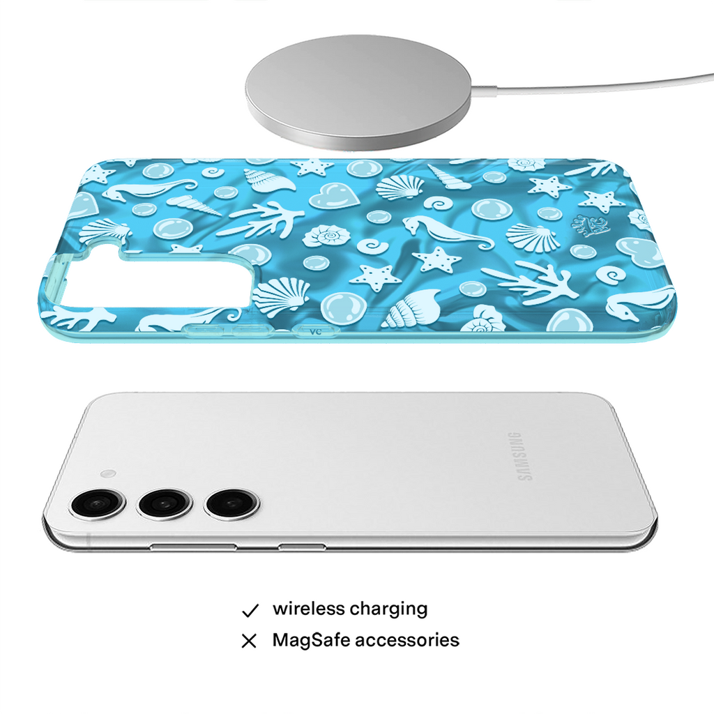 Aquamarine Holo Samsung Case