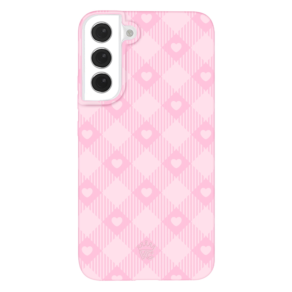 Dolly Pink Gingham Samsung Case