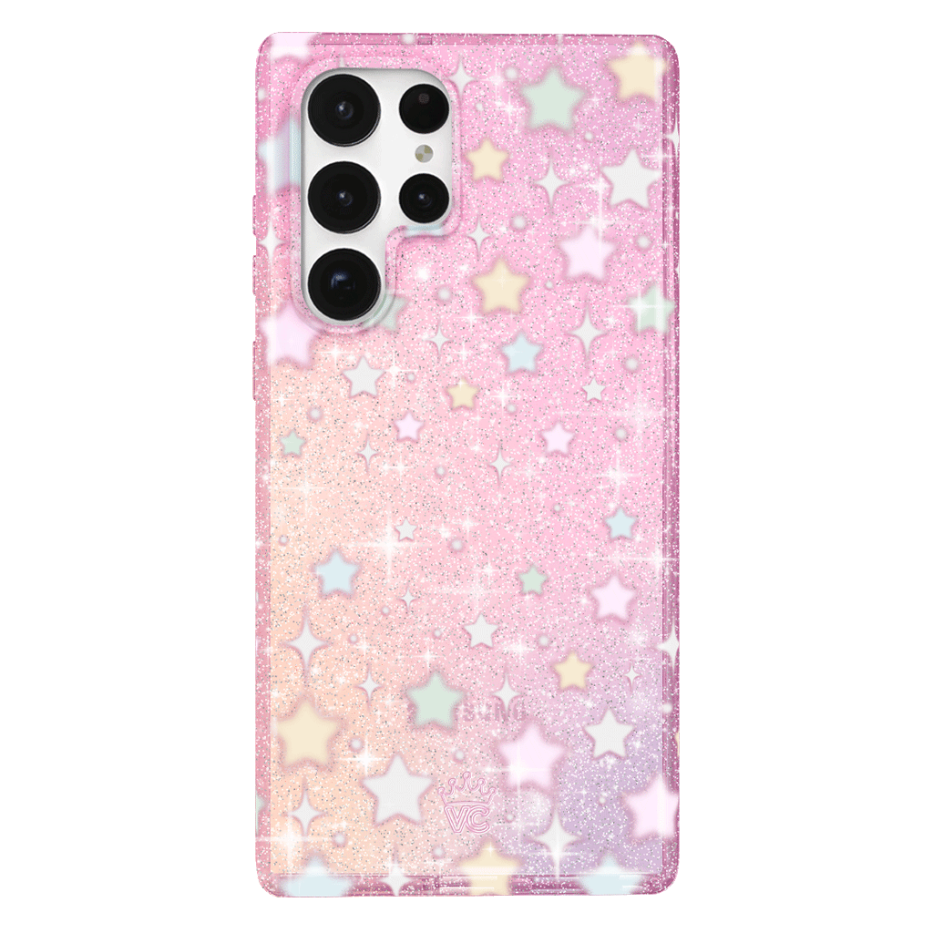 Falling Star Glitter Samsung Case