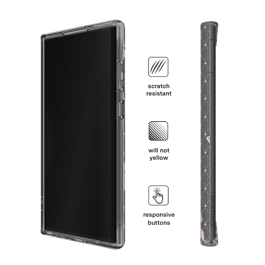 Lacy Pink Bows Samsung Case