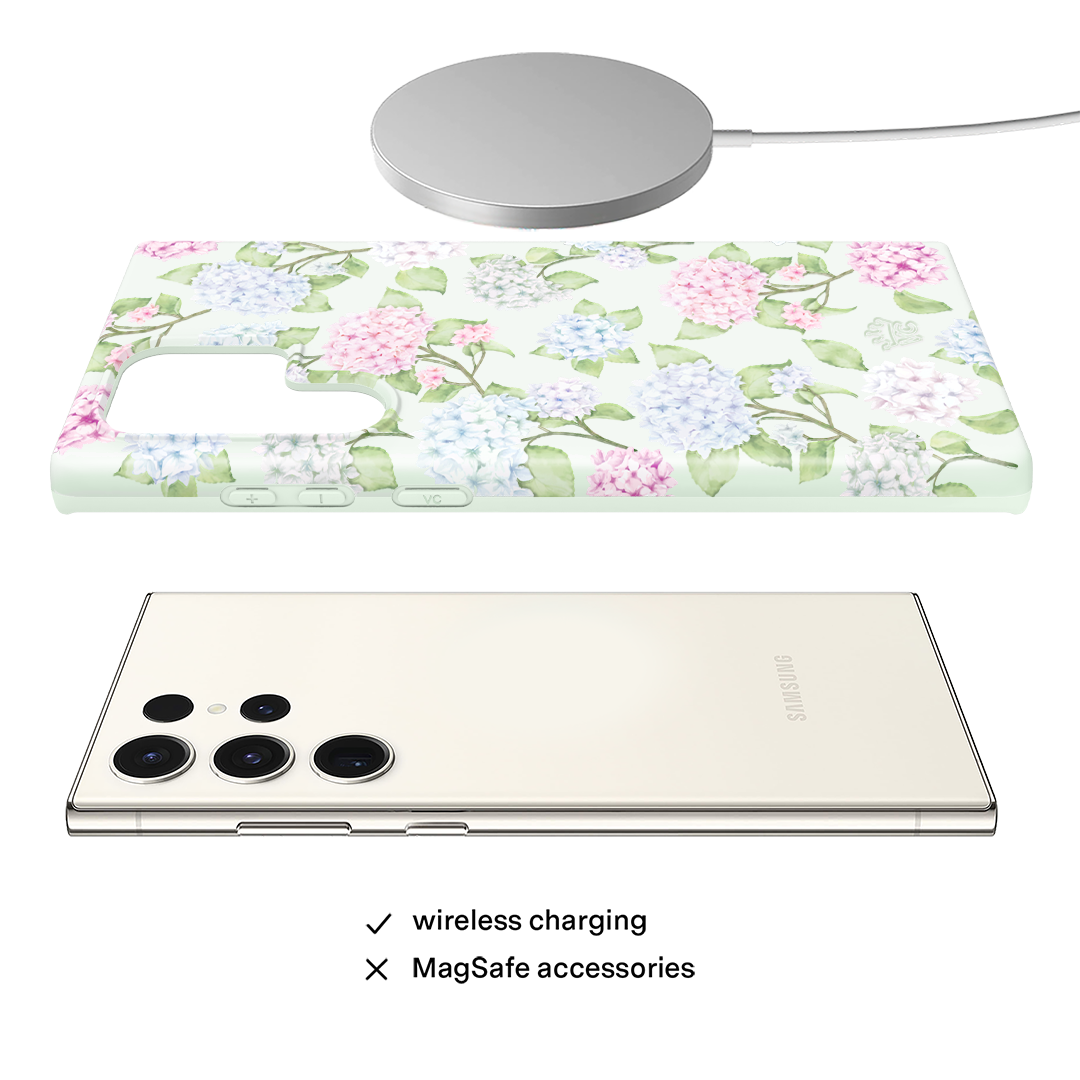 Hydrangea Floral Samsung Case