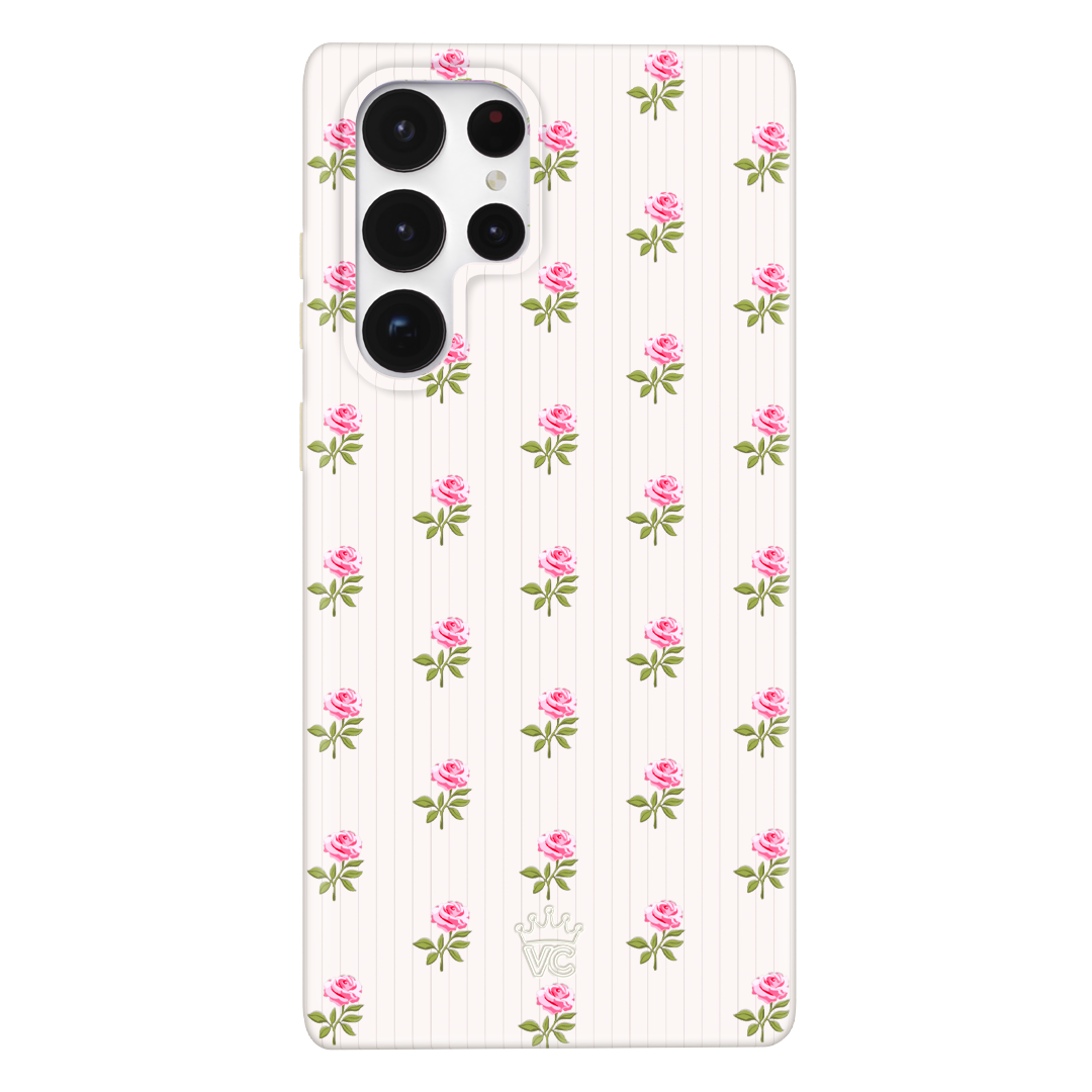 Pink Peony Floral Samsung Case