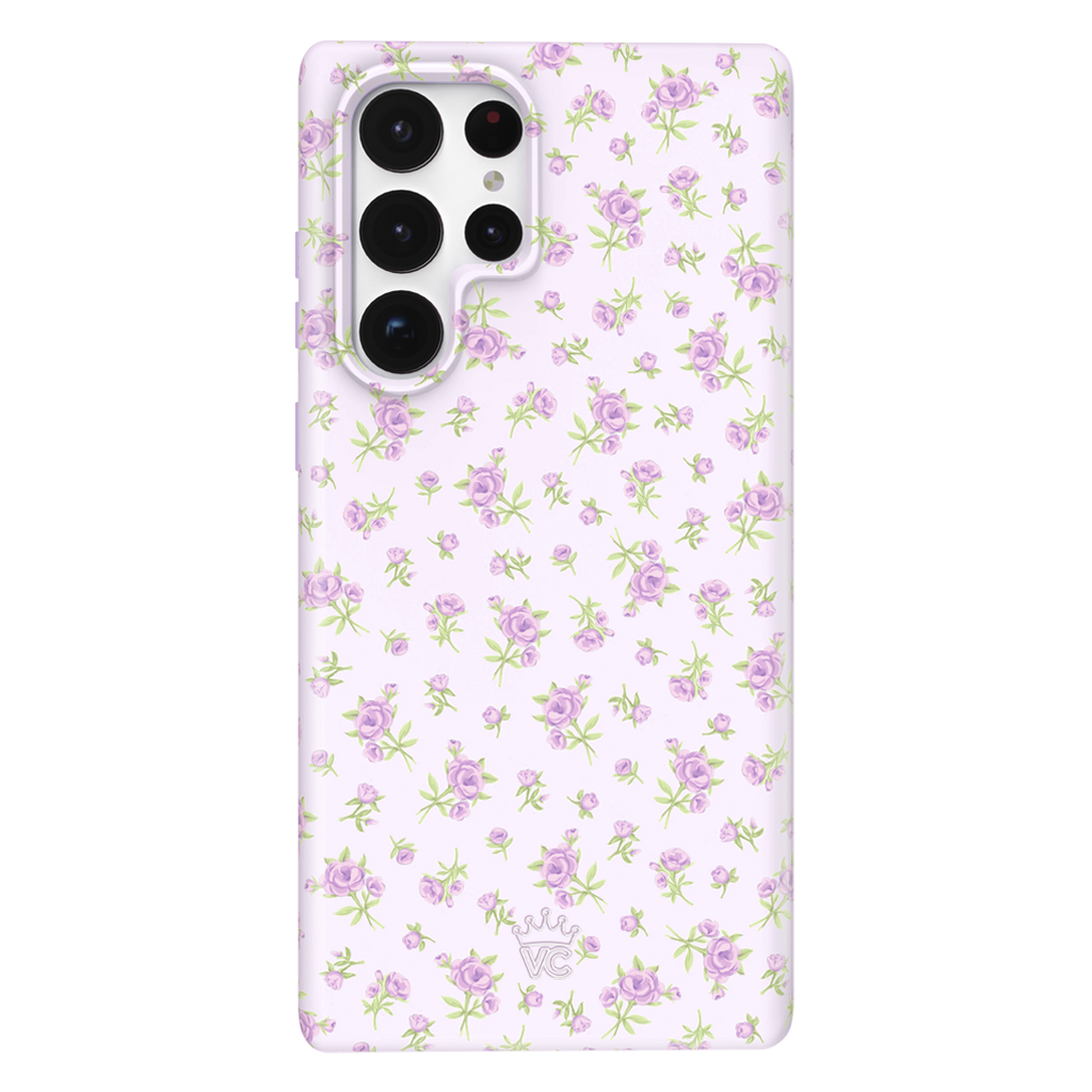Dainty Lilac Floral Samsung Case