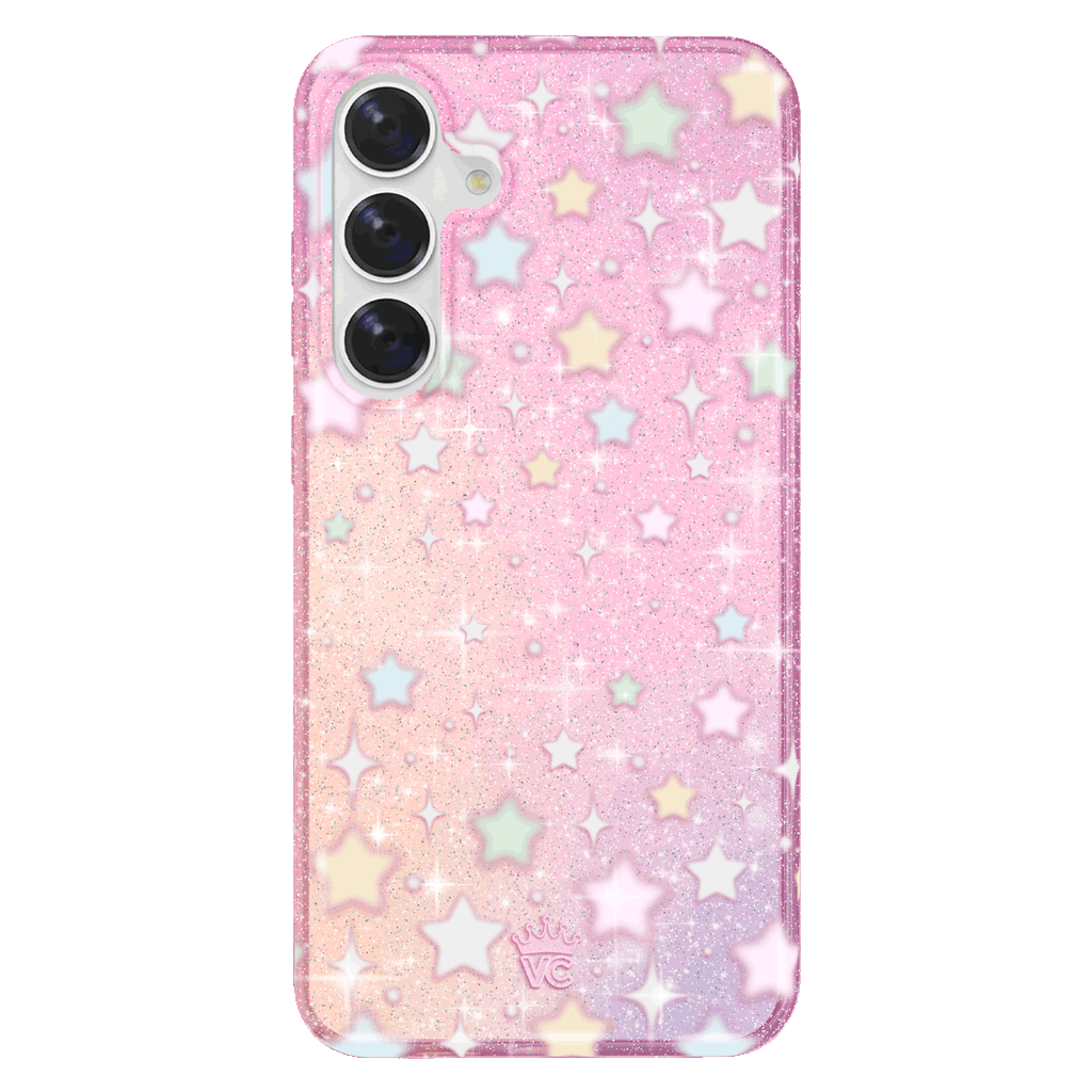 Falling Star Glitter Samsung Case