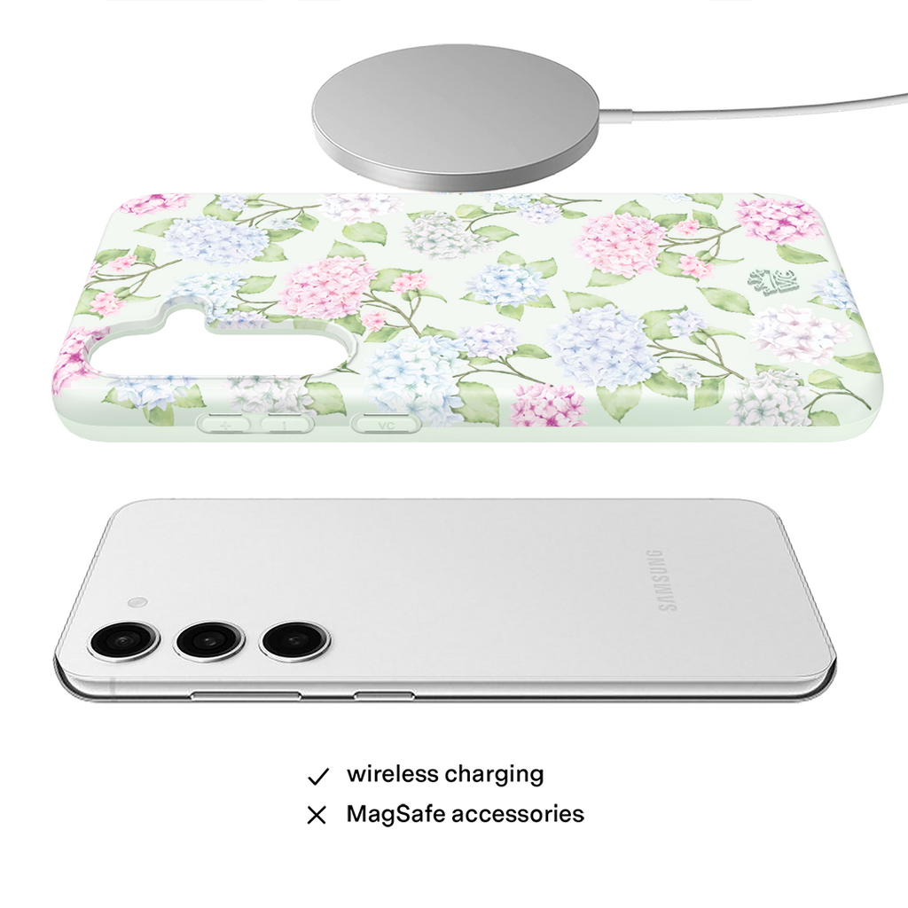 Hydrangea Floral Samsung Case