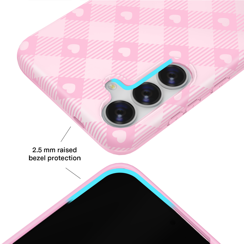 Dolly Pink Gingham Samsung Case